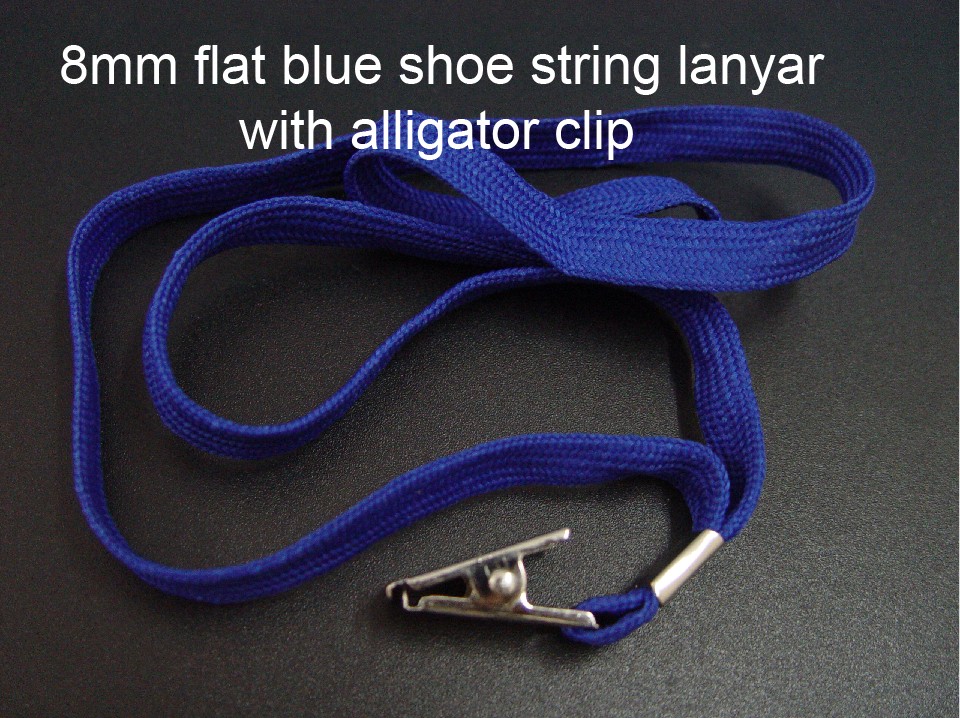 Shoe string lanyards with Clip