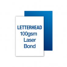 Letterhead - 100gsm laser bond