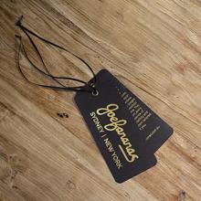Antique Black 400gsm Swing Tags